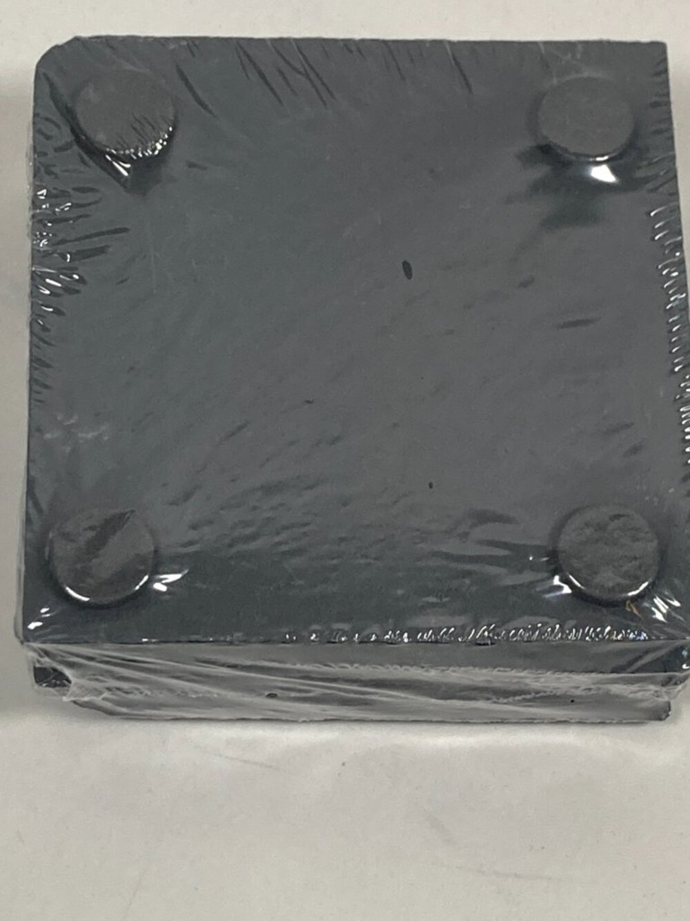 Blank Slate Coasters 6 Pack of with Rubber Feet 4" Square - Picture 7 of 7
